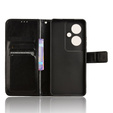 Cu clapetă pentru Oppo Reno 11F 5G, Crazy Horse Wallet, negru