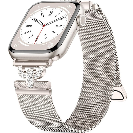 Bransoleta Milanese do Apple Watch 1/2/3/4/5/6/7/8/SE (38/40/41 MM) - Black