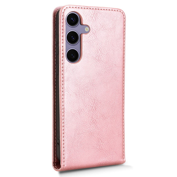 Cu clapetă pentru Samsung Galaxy S25, Flip, roz