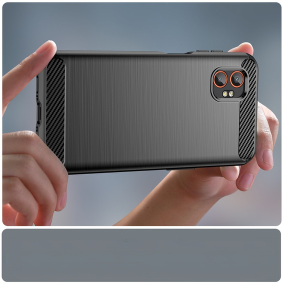 Huse pentru Samsung Galaxy Xcover 7 Pro, Carbon, negru