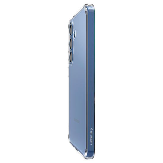 Carcasa Spigen pentru Samsung Galaxy S25+ Plus, Ultra Hybrid, transparentă + sticlă temperată 9H