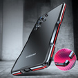 Husa LUPHIE pentru Samsung Galaxy S25 Ultra, Armor Bumper, negru