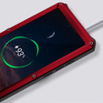 Husă blindată pentru Samsung Galaxy S25 Ultra, R-JUST, roșu