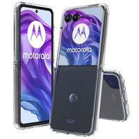 Huse pentru Motorola Razr 50 Ultra, Fusion Hybrid, transparentă