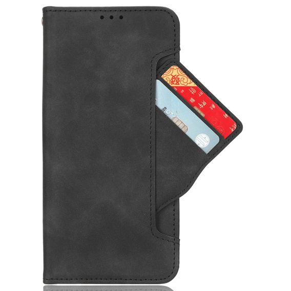 Cu clapetă pentru T Phone 2 5G, Card Slot, negru