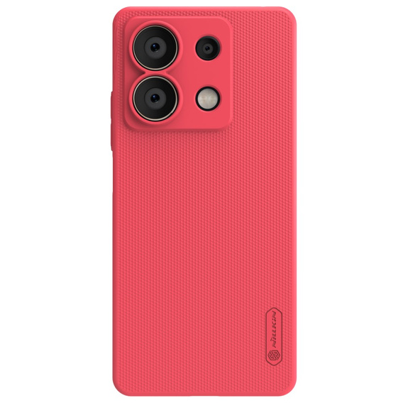 Carcasă NILLKIN pentru Xiaomi Redmi Note 13 5G, Super Frosted Shield Case, roșu