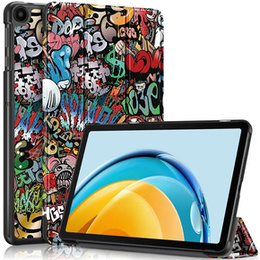 Husă pentru Huawei MatePad SE 10.4 2022, Smartcase, graffiti