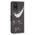 Cu clapetă pentru TCL 40 NxtPaper, Wallet, Don't Touch My Phone negru