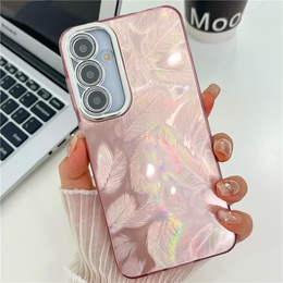 Carcasa pentru Samsung Galaxy A36 5G / A56 5G, Feather, roz