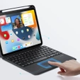 Carcasă + tastatură iPad Pro 12.9 2021 / 2020, Dux Ducis Magnetic Keyboard, negru