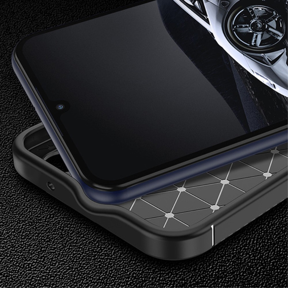 Huse pentru Samsung Galaxy M34, Carbon Gel, negru