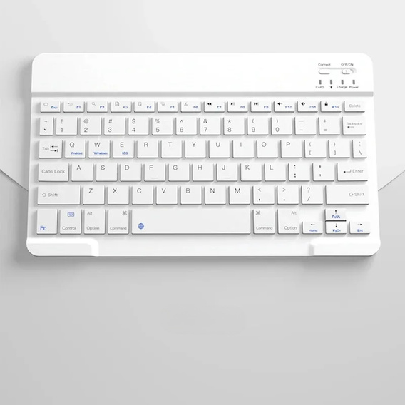Set de tastatură și mouse fără fir Bluetooth, alb