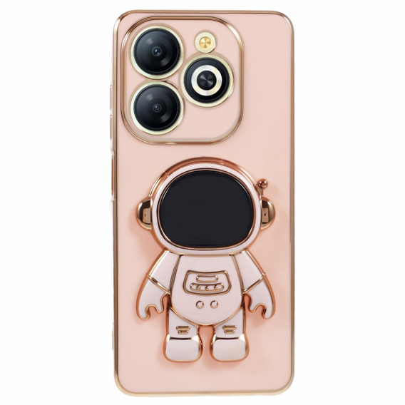 Huse pentru Infinix Hot 40i, Astronaut, roz