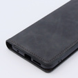 Husă pentru Xiaomi Redmi Note 12S, ERBORD Vintage, portofel cu clapetă, negru