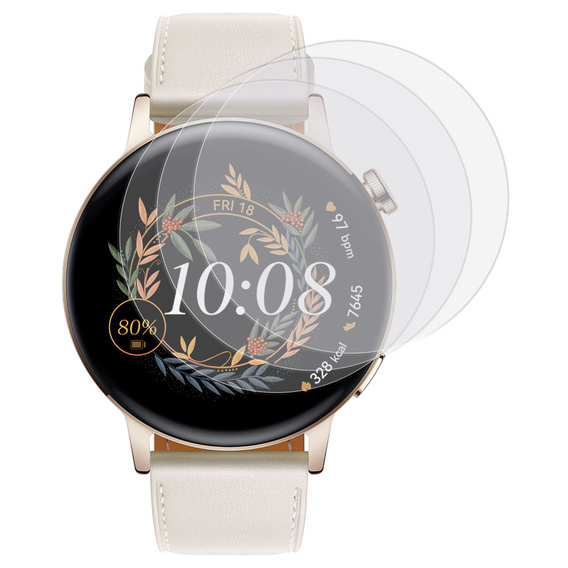 3x ERBORD Hydrogel Foil pentru Huawei Watch GT 3 42mm