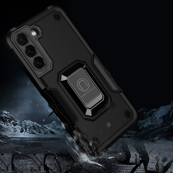 Huse pentru Samsung Galaxy S22 5G, Dual-Layer Armor, negru