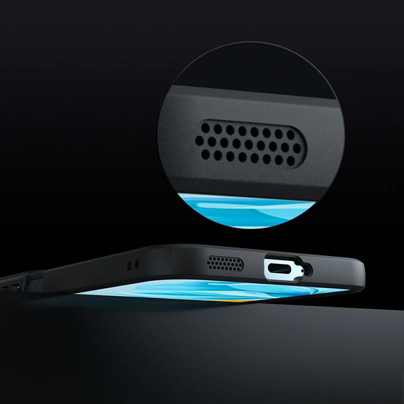 Husă pentru Honor 200 Lite, Fusion Hybrid Case, pentru MagSafe, negru