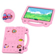 Husă pentru copii pentru Lenovo Tab TB311FU, Cute Patterns, cu suport, roz
