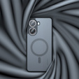 Husă pentru Xiaomi Poco X7 Pro 5G, pentru MagSafe, ERBORD Matt Case, negru