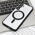 Husă pentru Samsung Galaxy A55 5G, Electro MagSafe, negru + Sticlă pentru ecran