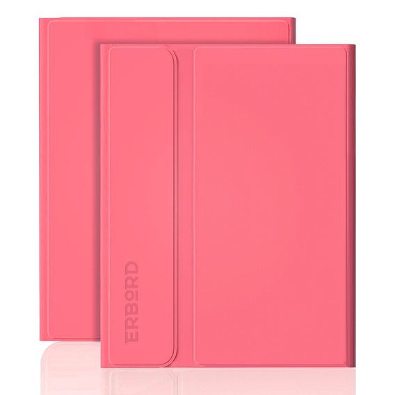 Carcasă + tastatură iPad 10.9 2022 10 Gen, Pen Slot, roz rose gold