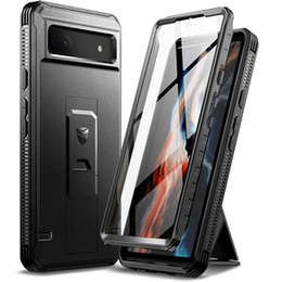 Husă blindată pentru Google Pixel 6a, Dexnor Full Body, negru