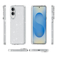 Huse pentru Samsung Galaxy S25 Edge, Glittery Powder, transparentă
