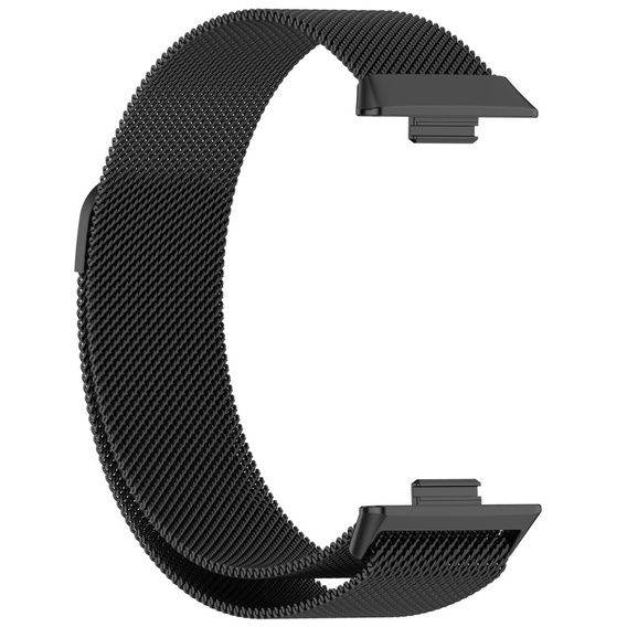 Brățară milaneză pentru Huawei Watch Fit 4 / 4 Pro / 3, negru