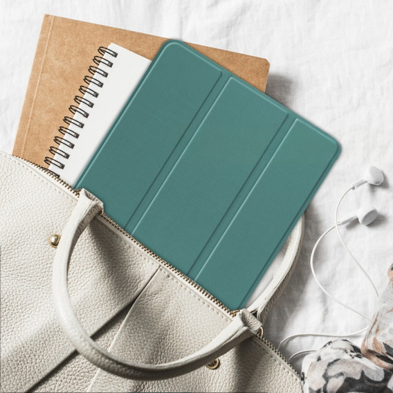 Husă pentru Lenovo Tab M9, Smartcase, verde