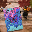 Husă pentru Lenovo Tab M11, cu clapetă, Butterfly