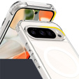 Husă pentru Google Pixel 9 Pro XL, Fusion Hybrid Case, pentru MagSafe, transparentă