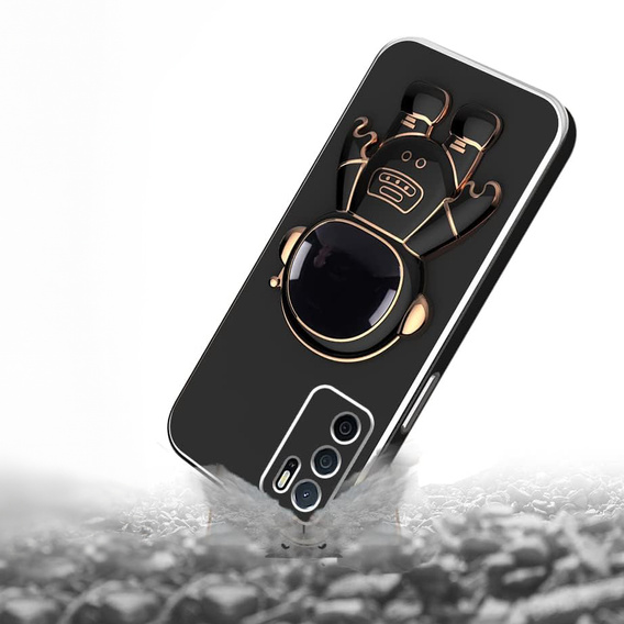 Huse pentru Oppo A95 5G, Astronaut, negru
