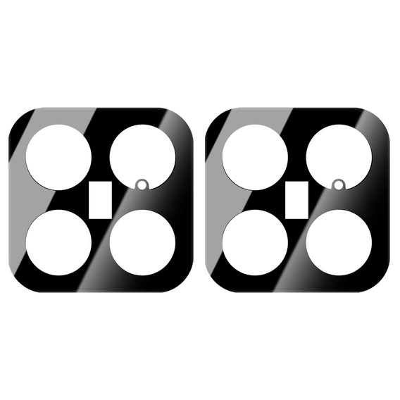 2x ERBORD sticlă călită pentru camera foto pentru Xiaomi 15T Pro