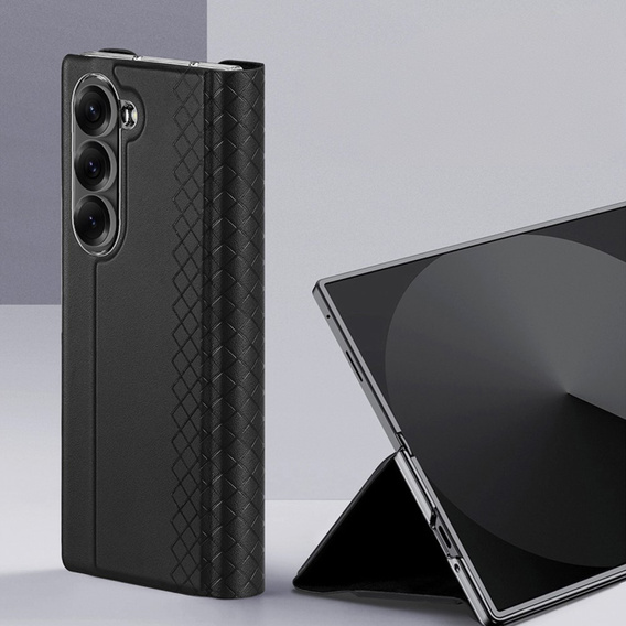 Husă Dux Ducis pentru Samsung Galaxy Z Fold7 5G, Bril, negru
