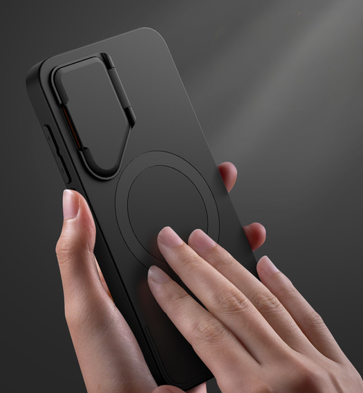 Husă pentru Samsung Galaxy S25, Suritch Shockproof, pentru MagSafe, negru