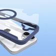 Dux Ducis Huse pentru iPhone 16, Skin X Pro, MagSafe, albastru închis