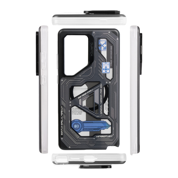 Huse pentru Samsung Galaxy S24 Ultra, Suritch Full Body pentru MagSafe, cyber punk