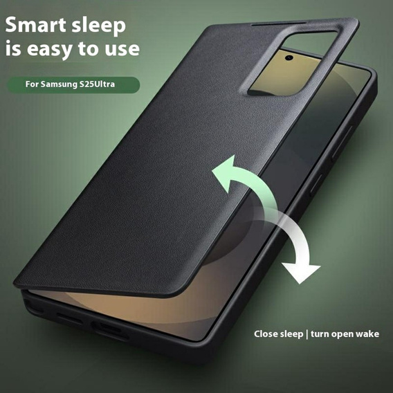 Husă din piele QIALINO pentru Samsung Galaxy S25 Ultra