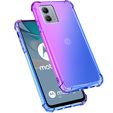 Husa pentru Motorola Moto G53 5G, Gradient Dropproof, Violet / albastru