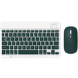 Set tastatură wireless și mouse Bluetooth pentru Android/Windows, verde închis