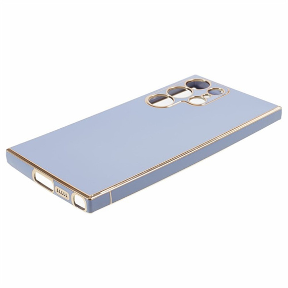 Husă pentru Samsung Galaxy S24 Ultra, Glamour CamShield, albastru