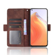 Cu clapetă pentru Xiaomi Mi 10T 5G/10T Pro 5G, Card Slot, maro