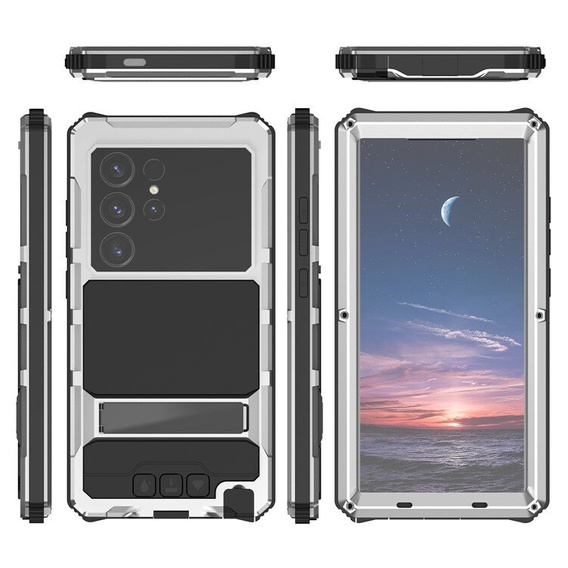 Husă blindată pentru Samsung Galaxy S24 Ultra, R-JUST, de argint