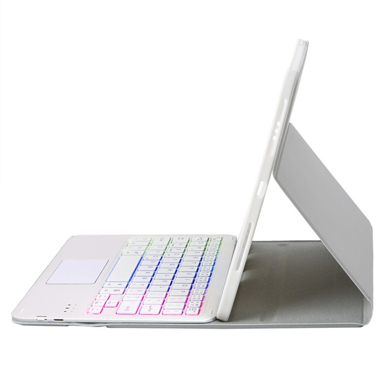 Husă cu tastatură Bluetooth iluminată și touchpad pentru Samsung Galaxy Tab S11