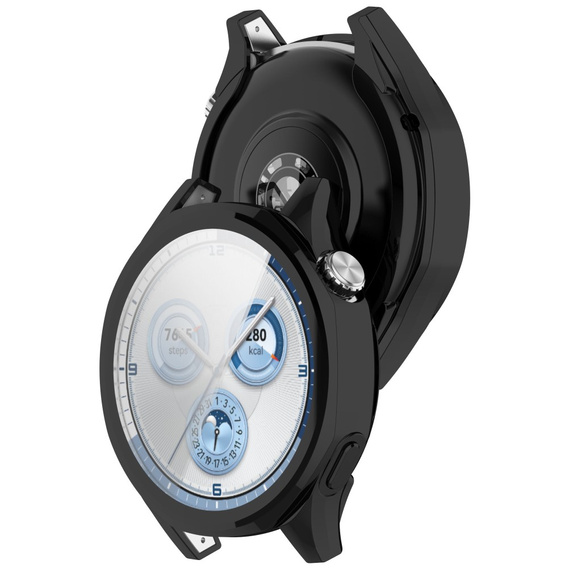 Carcasă 2in1 cu protector de ecran pentru Huawei Watch GT 5 46mm, negru