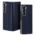 Husă Dux Ducis pentru Samsung Galaxy Z Fold7 5G, Bril, albastru