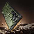 Carcasă robustă pentru Samsung Galaxy S25 Ultra – Tongate MECH Series Clip, negru