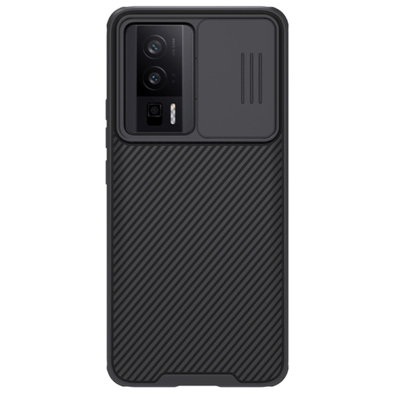 Carcasă blindată Nillkin pentru Poco F5 Pro, CamShield Pro, negru
