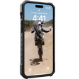 Urban Armor Gear Huse pentru iPhone 15 Plus, Pathfinder MagSafe, transparent / negru