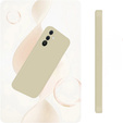 Husa pentru Samsung Galaxy A36 5G, Silicone Lite, bej